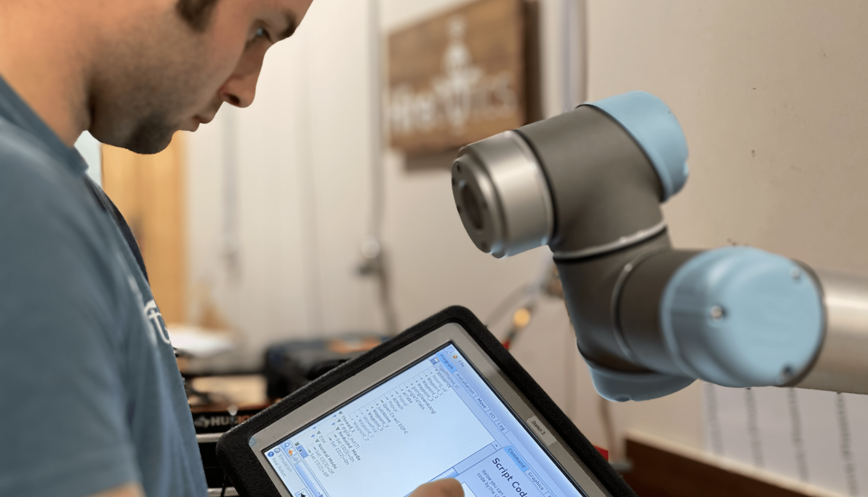 Collaborative-robot-programming-welding-cobot