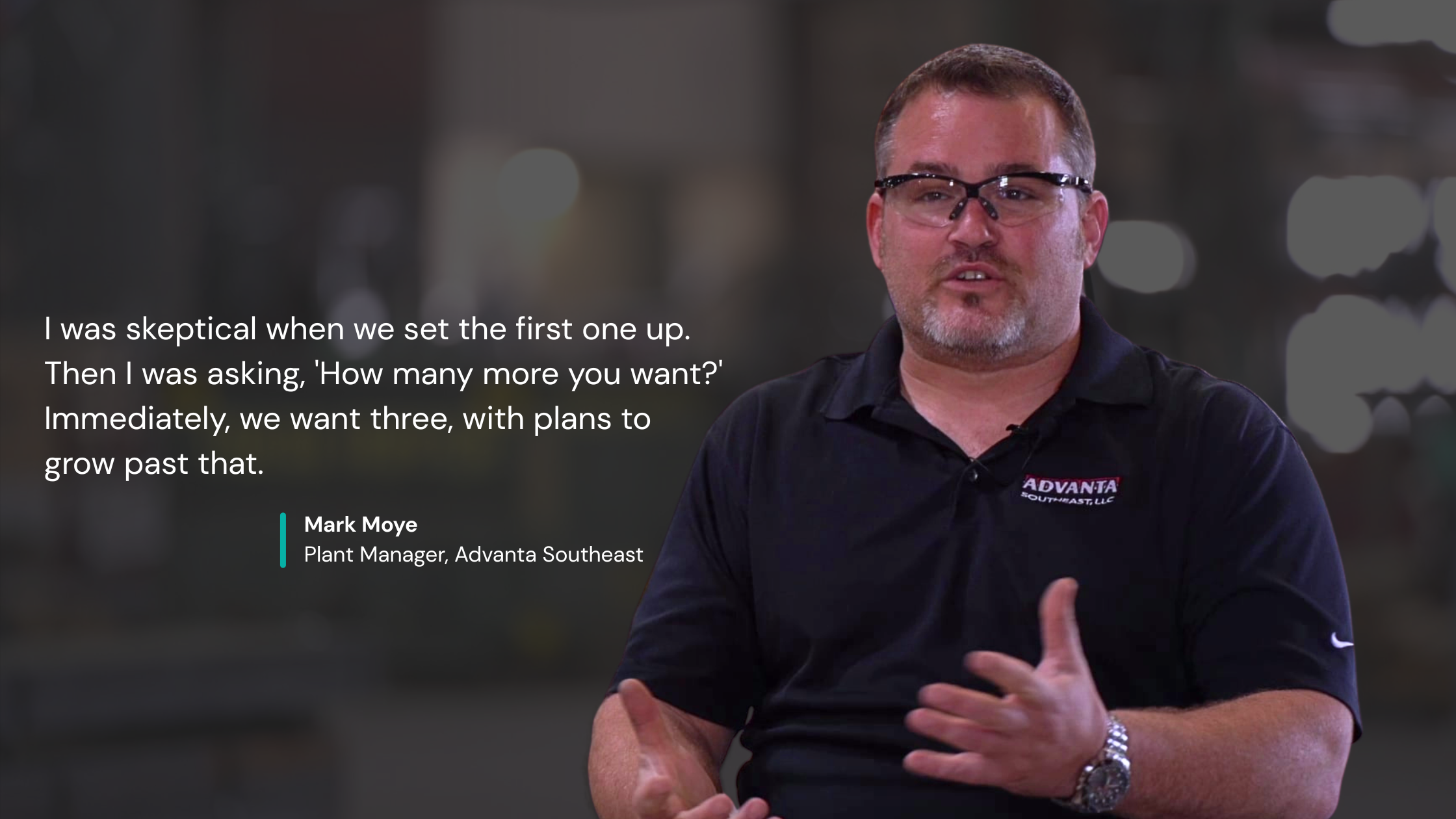 Mark Moye, Advanta